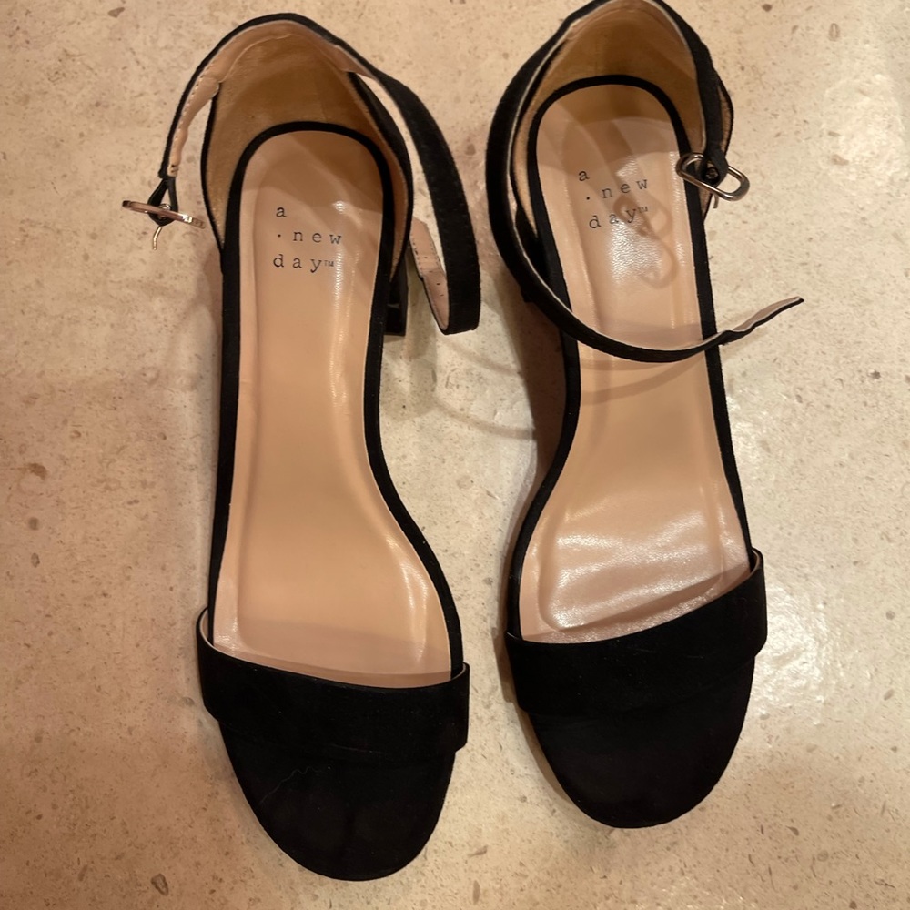 Black Suede Heels